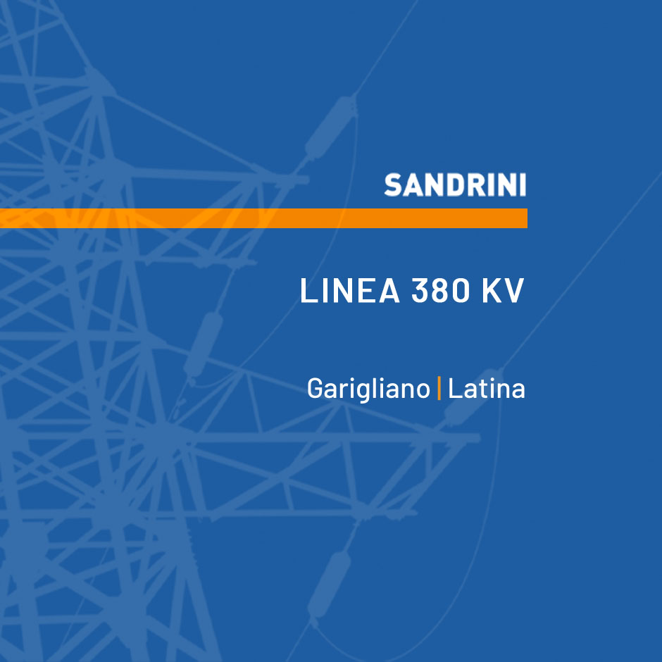 LINEA 380 kV GARIGLIANO - LATINA